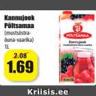 Allahindlus - Kannujook
Põltsamaa