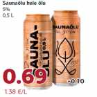 Alkohol - Saunaõlu hele õlu