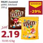 M&M’s kommid