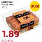 Allahindlus - Eesti Pagar
Mocca kook
300 g