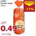Leibur
Kodune sepik
300 g
