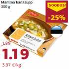 Allahindlus - Mamma kanasupp
300 g