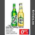 Alkohol - Hele õlu Tuborg, 330 ml