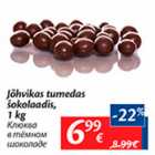 Allahindlus - Jõhvika tumedas šokolaadis, 1 kg