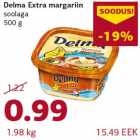 Allahindlus - Delma Extra margariin soolaga 500 g