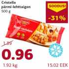 Allahindlus - Cristella pärmi-lehttaigen 500 g