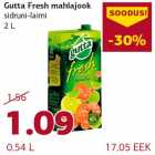 Gutta Fresh mahlajook sidruni-laimi 2 L