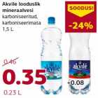 Allahindlus - Akvile looduslik
mineraalvesi