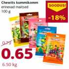 Магазин:Comarket,Скидка:Жевательные конфеты Chewits