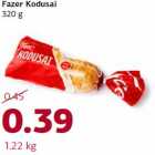 Булка Kodusai
Fazer 320 г