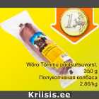 Wõro Tõmmu poolsuitsuvorst, 350 g