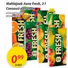 Allahindlus - Mahlajook Aura Fresh, 2 l