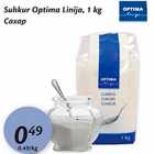 Allahindlus - Suhkur Optima Linija, 1 kg