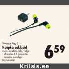 Vivanco Play 5 Nööpkõrvaklapid 