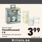 Piimasäilitusanumad 4 tk