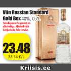 Allahindlus - Viin Russian Standard Gold Box