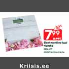 Elektrooniline kaal
Henske

