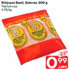 Riivjuust Eesti, Estover, 200 g
