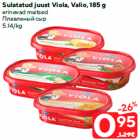 Sulatatud juust Viola, Valio, 185 g


