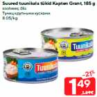 Allahindlus - Suured tuunikala tükid Kapten Grant, 185 g
