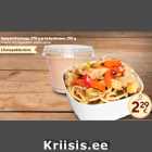 Spagetid kanaga, 275 g ja kakaokreem, 150 g

