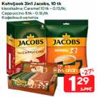 Kohvijook 3in1 Jacobs, 10 tk

