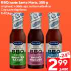 BBQ kaste Santa Maria, 355 g

