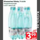 Mineraalvesi Värska, 1 l x 6 tk
