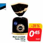 Must vormileib
Fazer, 300 g