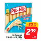 Сырные палочки
Pik-Nik, 40%, 280 г