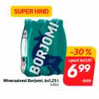 Mineraalvesi Borjomi, 6x1,25 l
