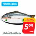 Jahutatud Norra lõhe, kg