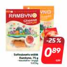 Магазин:Hüper Rimi,Скидка:Закуска из копченого сыра
Rambyno, 75 г