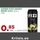 Allahindlus - SIIDER FIZZ SWEET
PEAR 4,5%, 0,5 L
