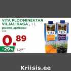 VITA PLOOMINEKTAR
VILJALIHAGA , 1 L
ploomi, aprikoosi