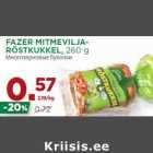 Allahindlus - FAZER MITMEVILJARÖSTKUKKEL,
260 g