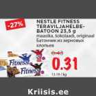 NESTLE FITNESS
TERAVILJAHELBEBATOON
23,5 g
maasika, šokolaadi, originaal