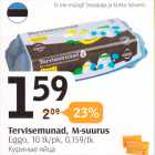 Tervisemunad, M-suurus