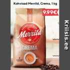 Кофе в зернах Merrild, Crema, 1 кг