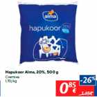 Hapukoor Alma, 20%, 500 g
