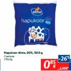 Allahindlus - Hapukoor Alma, 20%, 500 g
