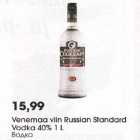 Allahindlus - Vеnеmaa viin Russian Standard Vodka 40% 1 L