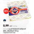 Estover juust Hollandi Leibjuust 45%, viilutatud l50 g