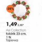 Asi Сollection taldrik 23 cm, 1 tk