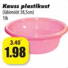 Kauss plastikust
