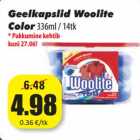 Geelkapslid Woolite
Color