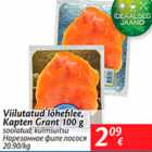 Viilutatud lõhefilee Kapten Grant, 100 g