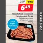 Allahindlus - Klassikalised toorvorstid
lambasooles, 1,6 kg