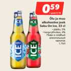 Alkohol - Õlu ja muu
alkohoolne jook
Saku On Ice, 33 cl