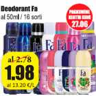 Allahindlus - Deodorant Fa
